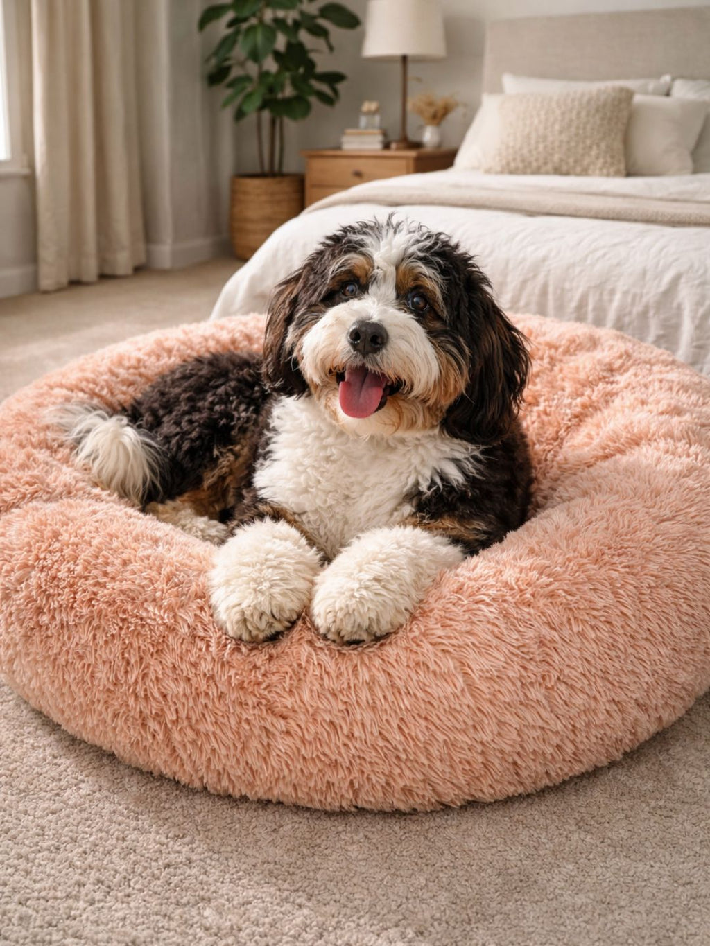 Cama Perro antiestres 100 cm de ancho