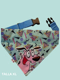 Bandana talla XL (32 a 60 cm de cuello) – Perro Corraje