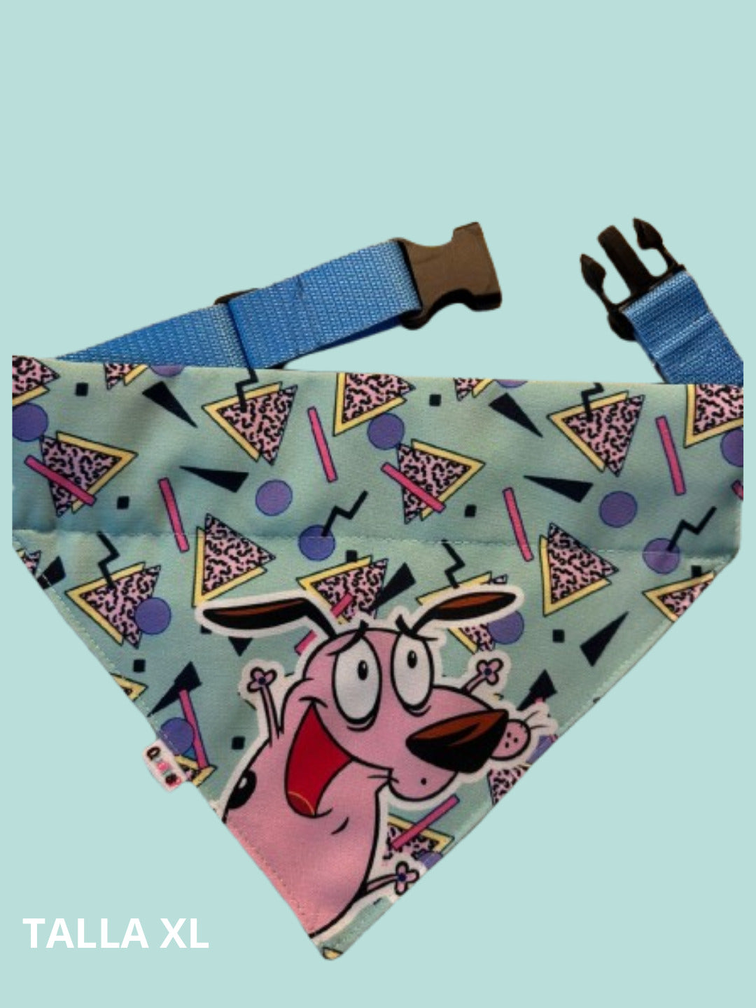 Bandana talla XL (32 a 60 cm de cuello) – Perro Corraje