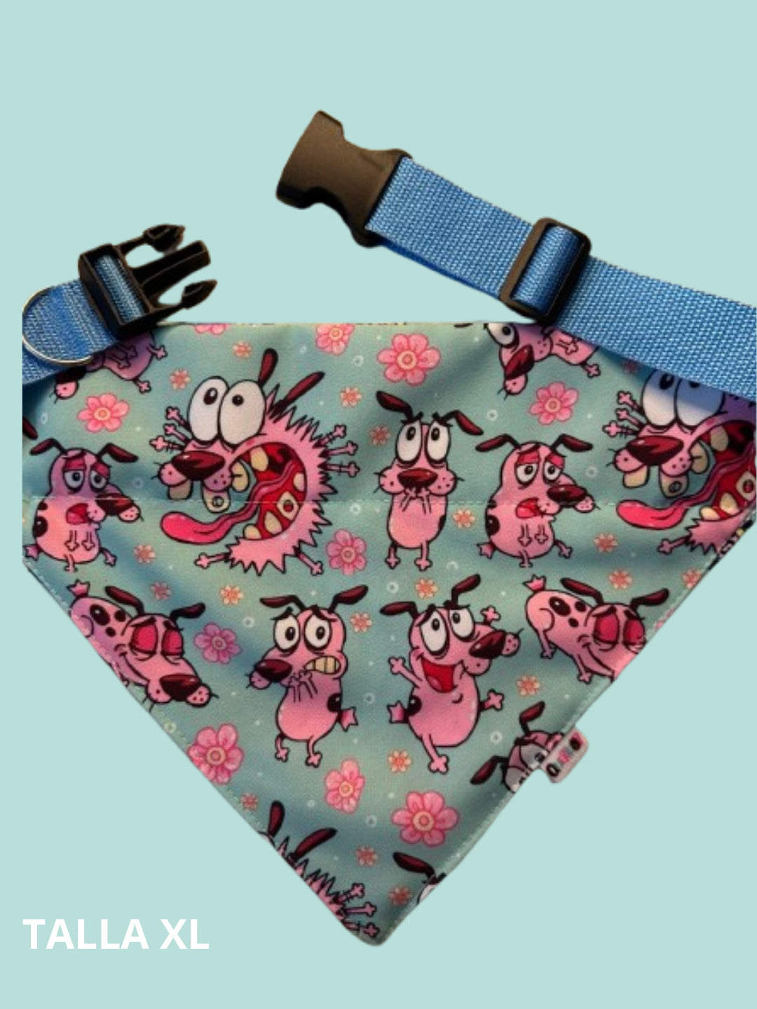Bandana talla XL (32 a 60 cm de cuello) – Perro Corraje