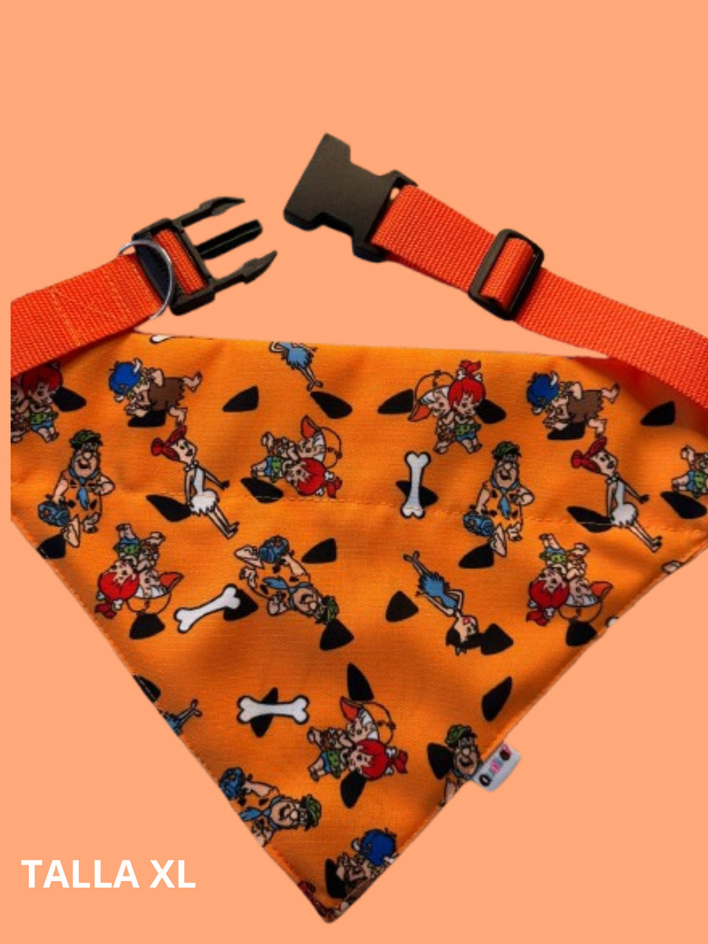 Bandana talla XL (32 a 60 cm de cuello) – Pebbles Los picapiedras