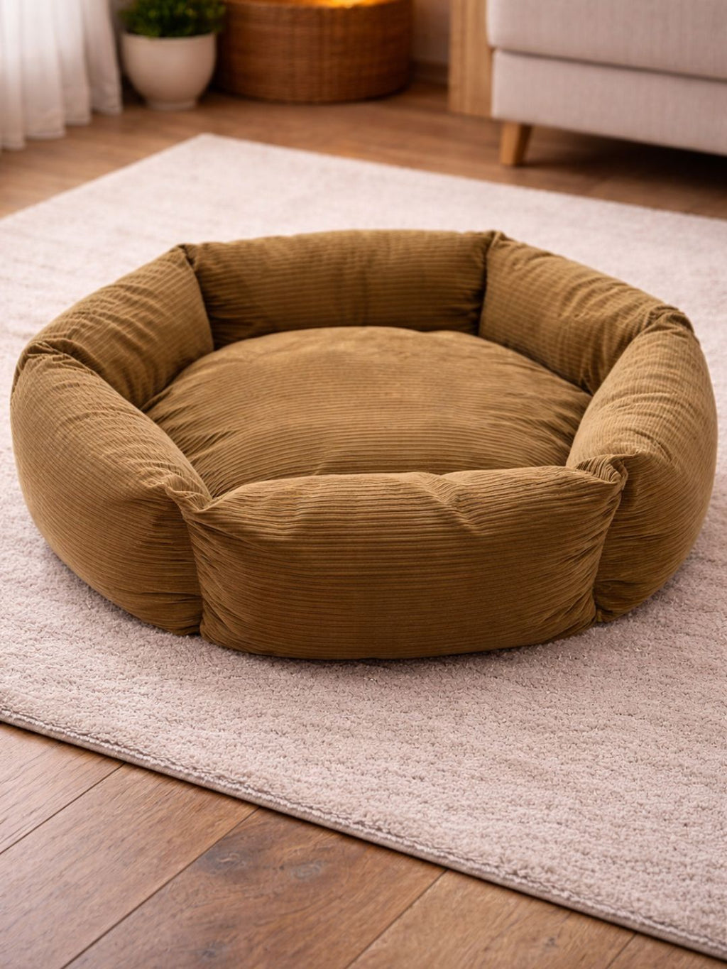 Cama Premium Acolchada con Funda Removible