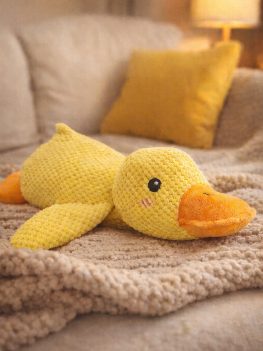 Pato Gigante Ultra Suave para Perros – 45 cm