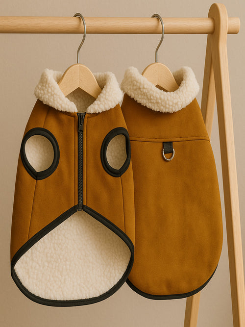 Abrigo polar con chiporro Talla