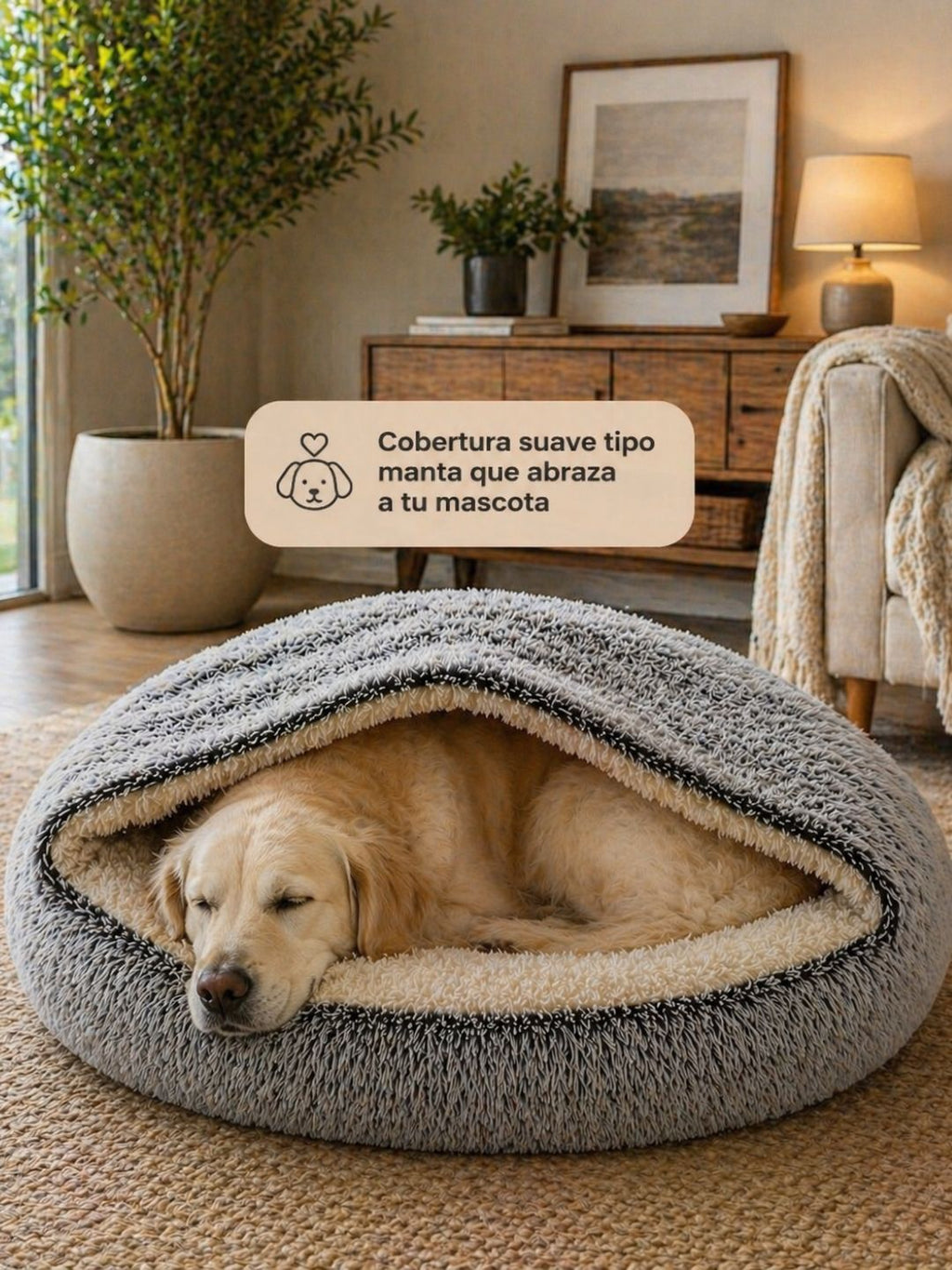 Cama Almeja Antistrés