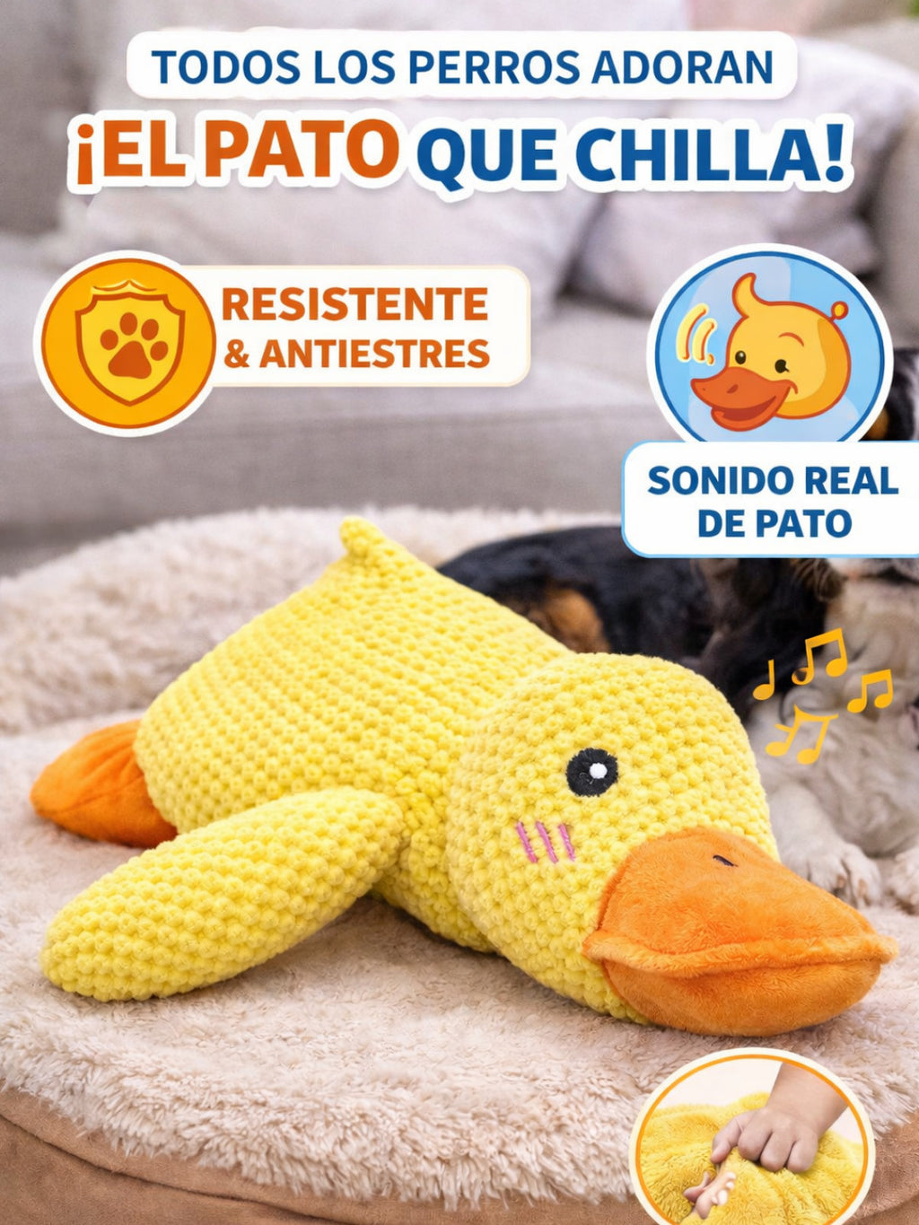Pato Gigante Ultra Suave para Perros – 45 cm