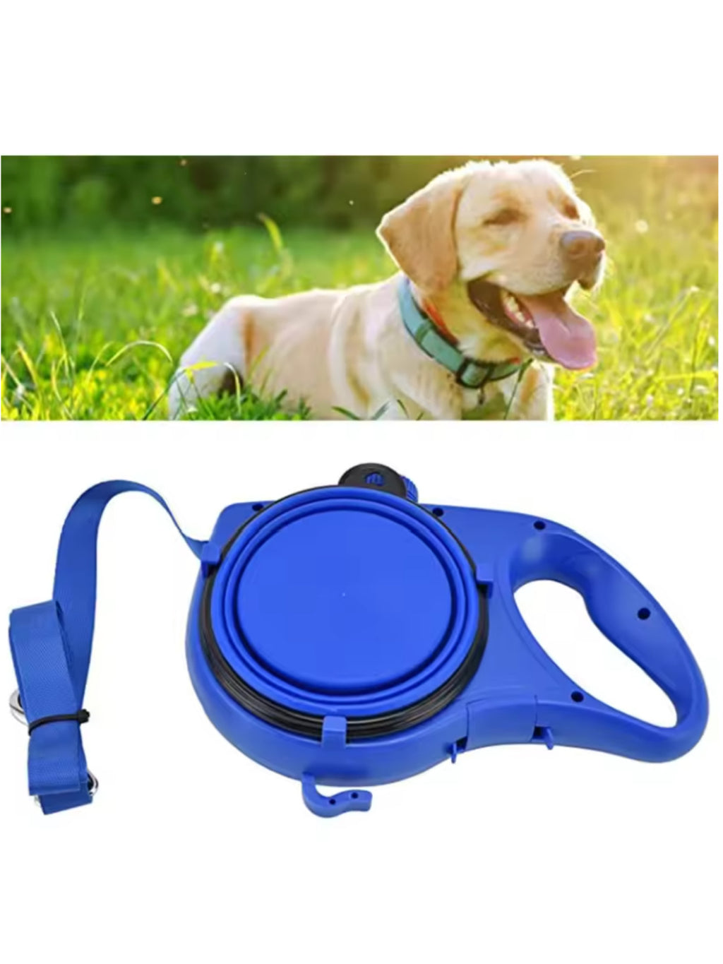 Correa 5 en 1 multifuncional Resistente hasta perros de 50 kg