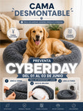 Cama Premium Desmontable Lavable para Perros (Preventa 👀)