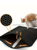 Alfombra Atrapa Arena para Arenero de Gato – 75x55cm